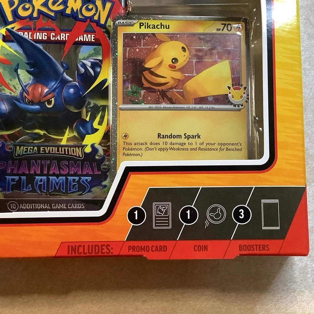 NEW! Pokémon Day 2026 Collection Box includes 3 Booster Packs, Promo Card & Coin